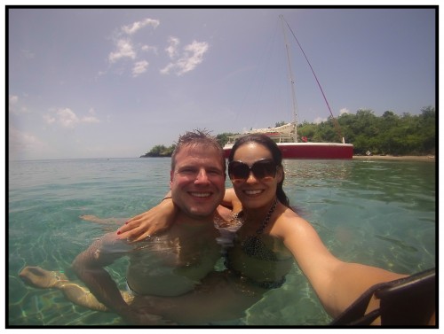 Snorkelling at St. Lucia