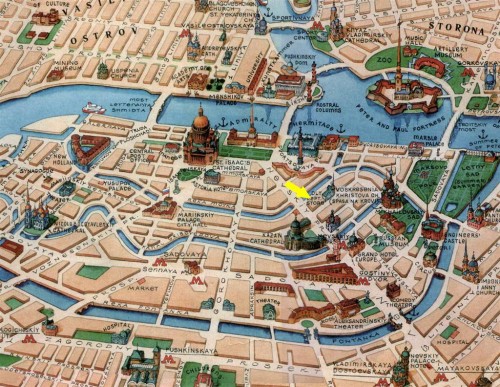 St-Petersburg-Tourist-Map-2 (Large)